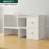 Prateleira de armazenamento para mesa, estante de mesa, organizador de mesa para estudantes, armário de canto multicamadas, prateleira para estação de trabalho de escritório