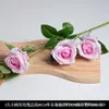 Diseño de Salón de Bodas con Flores Artificiales Rosas, Decoración de Pared de Fondo con Flores Falsas, Techo de Flores, Camino de Flores, Organización de Arreglos Florales