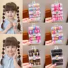 Gomas para el pelo tipo cable de teléfono para niños, aptas para bebés, alta elasticidad, gomas para el pelo de colores dopamina para cabello rizado de niñas