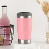 Copo de água isolado em aço inoxidável 304, cooler de vinho, copo de grande capacidade, copo isolado, copo personalizado