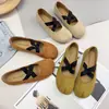 Zapatos retro estilo francés Mary Jane de punta dividida para mujer, nuevo modelo de verano con tiras cruzadas, adecuados para combinar con faldas, zapatillas de ballet planas de suela suave