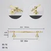 Manija Minimalista Francesa Cajón Armario Puerta de Armario Manija de Puerta de Gabinete Gabinete Dorado Moderno Europeo Minimalista Cocina Estilo Americano