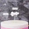 Adornos para Decoración de Pastel de Cumpleaños Transbordador Espacial Avión de Combate Temática de Avión para Niño Nubes Enchufe para Pastel
