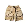 Ropa de Hombre Beijie Verano 2026 Nuevos Shorts Casuales de Secado Rápido para Exteriores, Pantalones Cortos Funcionales de Trabajo para Hombre con Diseño de Parches