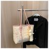 Bolso de mano transfronterizo para mujer, bolso de hombro de gran capacidad, bolso grande de alta gama, bolso de viaje de clase grafiti de nueva moda 2024