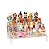 Expositor Acrílico Bubble Mart Rack de Exibição de Armazenamento de Caixas Surpresa Rack de Exibição de Bonecas de Mão Rack de Armazenamento de Exibição
