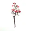 Fruta da Prosperidade Fruta de Amora Vermelha Fruta de Amora de Inverno Flor Artificial de Simulação Ornamento Sala de Estar Presente de Inauguração Decoração de Casa Nova Exibição de Ano Novo Arte Floral