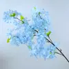 Flores de lila artificiales, flores de lila de tallo largo de un solo tallo y flores de lila moradas para trepar vallas, árboles florales decorativos, arreglos florales y exhibiciones de jardín
