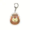Llavero Forma Original Animal Crossing Colgante Acrílico Animal Crossing Amigos Estación de Servicio Juego Periférico Venta al por Mayor