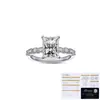 Anel Tonglin Amazon em Prata de Lei s925 Personalidade Ouro Rosa Moissanita Moda Europeu e Americano Anel Simples para Mulheres