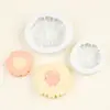Vários moldes de silicone para fondant de flor margarida DIY argila macia resina gesso silicone decoração ferramentas de modelagem