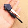 Yk42 Nuevo Llavero Cordón Colgante de Cuchillo Paracord Trenzado Mini Cordón Corto para Llaves Tirador de Cremallera de Bolsa