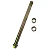 Eje Delantero 6304 de 20 mm de Espesor Adecuado para Rodamiento 6304 Vehículos Eléctricos, Motocicletas Eléctricas, Scooters y Triciclos Eje Pasante Rueda Delantera