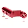 Soporte de Faro Engrosado para Vehículo Eléctrico Soporte de Montaje de Foco Externo Modificado Soporte de Foco para Espejo Retrovisor de Motocicleta