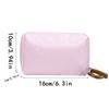 Bolsa Estilo Coreano para Batom Feminino, Bolsa Clutch Casual de Grande Capacidade, Necessaire e Bolsa de Maquiagem, Bolsa Portátil de Armazenamento para Viagem, Transfronteiriço