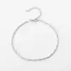 Joyería Transfronteriza Europea y Americana Moda Temperamento Cadena Retorcida Cadena de Ola de Agua Collar para Mujer Cadena Minimalista Collar de Cadena para Clavícula