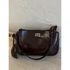Nova Bolsa de Ombro Único para Axila Outono 2026, Bolsa Baguete Clássica, Bolsa Quadrada Pequena Casual Simples de Alto Estilo