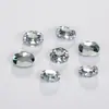 Strass Acrílico Cristalino Multifacetado Redondo com Base Pontiaguda de 16mm Adequado para Decoração de Casa, Roupas, Sapatos, Bolsas e Materiais de Acessórios