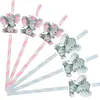 En stock 10 paquetes decoración para hornear pasteles enchufe elefante pequeño elefante en polvo girasol enchufe de fiesta etiqueta de fruta desechable