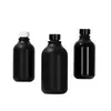 Garrafa de Plástico para Cosméticos Pet 300ml Orvalho Puro Ombro Arredondado Fosco para Tônico Engarrafamento Loção Cosmética Garrafa Vazia