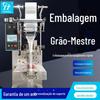 Máquina de embalagem automática de pó Três-lado selo traseiro vedação traseira refeição substituição do pó saco de tempero pimenta em pó leite em pó máquina de embalagem automática