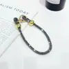 Pulseira Bola 0.6 Full Diamond, Pulseira de Corda Vermelha Trançada à Mão, Produto Semi-Acabado, Contas Usáveis, Acessórios de Metal, Casal DIY