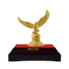 Terciopelo Dorado Arena Gran Plan Adornos de Águila Oficina Jefe Decoración del Hogar Tienda de Muebles Regalos de Inauguración de Empresa