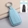 Adequado para Capas de Chave de Carro Hongqi, Compatível com a Nova Concha de Chave de Carro Hongqi Hs5/Hs7 2022, PU Três Cores