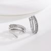 Serie de Aretes de Zirconio Set de Aretes Love con Aretes de Zirconio Aretes de Mariposa para Mujer Aretes Modernos y Exquisitos Versátiles y de Alta Gama