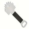 Raspador de Grelha de Aço Inoxidável Raspador de Grelha Limpador de Ranhuras Raspador de Grelha de Churrasco ao Ar Livre Gadget de Limpeza de Churrasco
