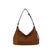Bolso de Axila de Cuero Mate Vintage para Mujer 2026 Nueva Tendencia de Moda Bolso Versátil de Hombro Cruzado con Accesorios de Alta Gama