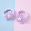 Accesorios para el Cabello de Niños, Ligas para el Cabello con Lazo de Flor Lindos, Anillos de Toalla, Alta Elasticidad, Sin Daño al Cabello, Accesorios de Diadema para Bebé al por Mayor