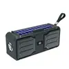 Rádio com Alto-falante Bluetooth Pequeno com Slot para Cartão, Fabricante Multifuncional de Equipamentos de Áudio Africanos, Alimentado por Energia Solar, Portátil