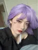 Crema de tinte para el cabello sin amoniaco color único crema cubre canas color multisegmento un solo paso gris té negro tinte negro azulado