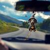 Bolsa de Acrílico com Pingente de Chaveiro Caveira de Cowboy Ocidental Transfronteiriça Etiqueta para Retrovisor de Carro Halloween