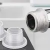 Cinta de Materia Prima de Silicona Junta 4 Puntos 6 Puntos Universal para Grifo de Agua Fría y Caliente Funda Selladora Caucho Impermeable Junta a Prueba de Fugas