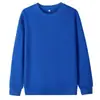 Directo del fabricante, nueva sudadera gruesa de peso pesado 320G de color sólido para niños y niñas, top de cuello redondo y manga larga