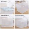 Caixa de Armazenamento para Carro Transparente Fosco Espessada de Plástico Sun Xiaomei Aliexpress Brinquedos para Crianças Roupas Caixa de Armazenamento de Lanches