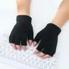 Nuevos Guantes de Invierno para Hombre y Mujer a Prueba de Frío Cálidos Ciclismo a Prueba de Frío Felpa Adicional Lana Tejida de Dedos Completos Jacquard Fuente de Vendedor Ambulante