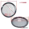 Cubierta de Malla de Aluminio para Altavoz de Coche 1.5 Pulgadas 2 Pulgadas 3 Pulgadas 3.5 Pulgadas 4 Pulgadas 6 Pulgadas Tweeter Rango Medio Cubierta Protectora Metálica Modificada