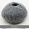 Suéter de Mohair para Bebê Cachecol Xale Fiação Fio de Lã Fina Crochê Tricô à Mão Bolsa Material para DIY