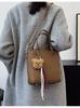 Bolsos de Moda Populares Transfronterizos para Mujer, Versátil Otoño e Invierno 2026 Nuevo Bolso Cruzado de Moda, Bolso de Mano para Mujer, Bolso Cubo