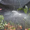 Boquilla rotatoria sin obstrucciones boquilla plástica refractiva para riego de invernadero jardín, montada en el suelo, riego por goteo de microaspersión invertida