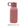 Taza de agua portátil de silicona transfronteriza de grado alimenticio resistente a altas temperaturas botella de agua deportiva para exteriores anticaída taza de beber esmerilada para coche