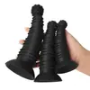 Juguete de ventosa de silicona, tapón anal vestible, tapón anal para hombres y mujeres, usado para expansión anal externa, producto para adultos