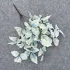 Buquê de 5 Ramos de Folhas de Rosa, Folhas de Flores, Folhas de Uva, Plantas Artificiais para Móveis de Hotel, Enfeites de Plantas Verdes, Folhas Artificiais