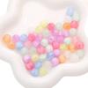 Cuentas acrílicas de macarrón de doble color, mariposas y nubes, hechas a mano, accesorios para manualidades, pulseras mixtas, cuentas dispersas