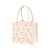 Bolsa Tote de Lona Personalizada de Alta Qualidade, Bolsa de Presente para Trabalho e Deslocamento, Bolsa Tote de Algodão e Linho para Treinamento de Estudantes da Empresa