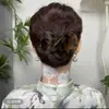 Pinza para el Cabello de Gama Alta Pinza Grande para el Cabello para la Parte Trasera de la Cabeza de las Mujeres Clip de Pico de Pato Otoño e Invierno 2025 Nuevo Clip de Tiburón Tocado