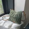 2026 Nova Bolsa Feminina da Moda Transfronteiriça Estilo Trançado Ins Doce e Fresca, Bolsa de Ombro, Bolsa Transversal